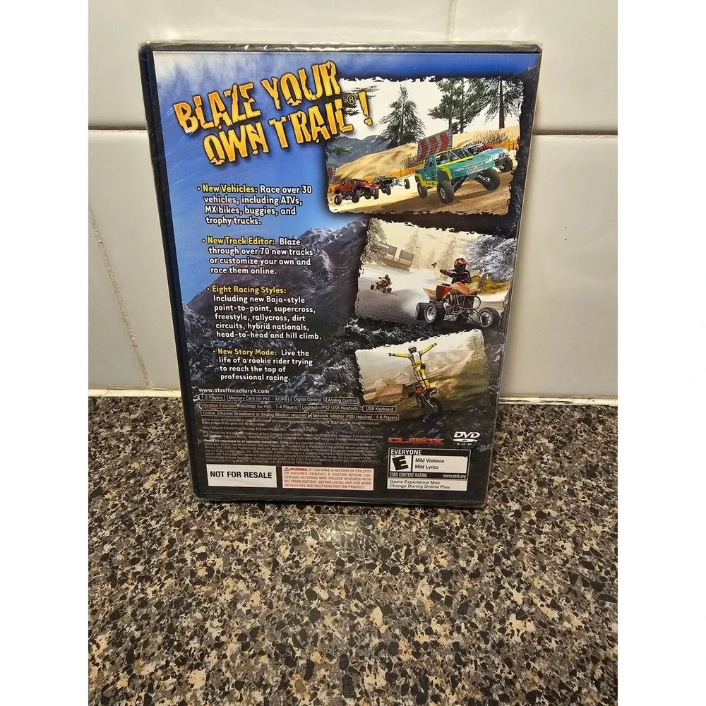 ATV Offroad Fury 4 Greatest Hits PS2 PlayStation 2 Factory Sealed